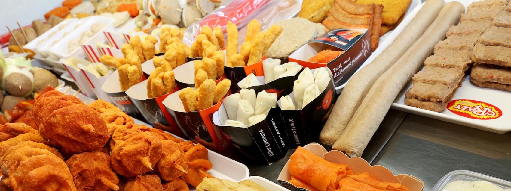 Verse Belgische frituur snacks